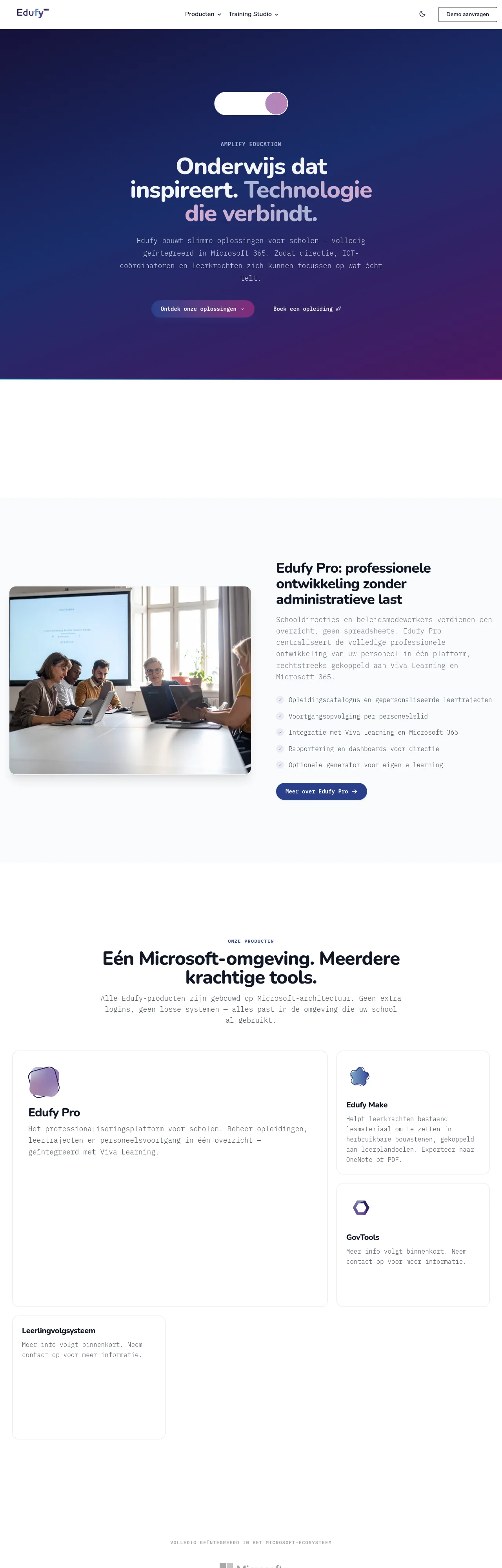 Edufy Pro — built with HugoBlox